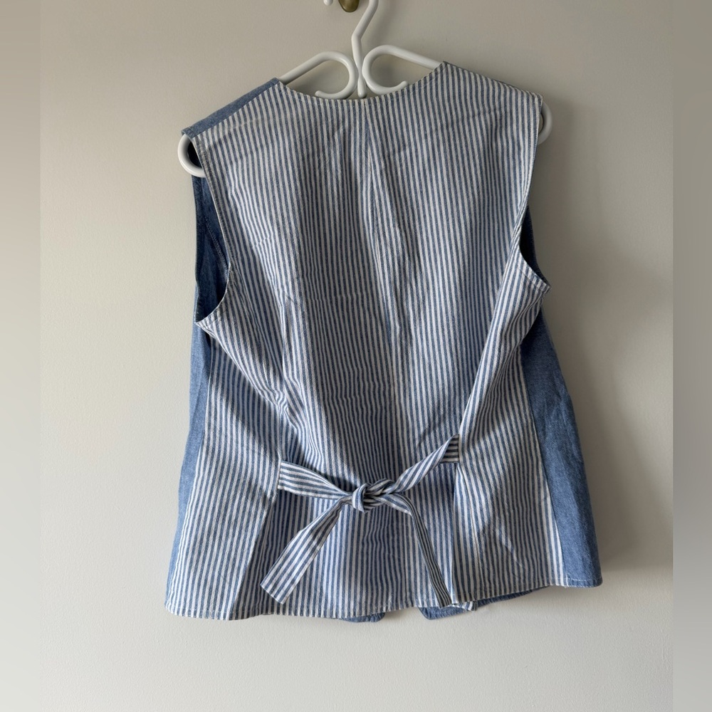 Vintage denim vest